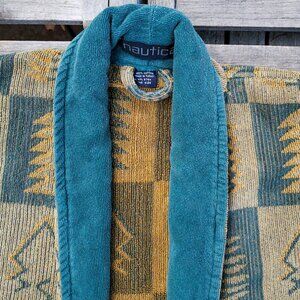 Nautica robe bed bath sleepwear checker Twin Peaks Adirondacks Southwest 80s 90s